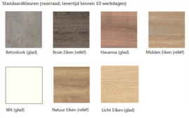 Ronde tafel 120cm met stervoet