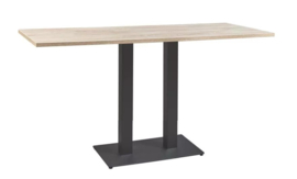 Tafel model 1710 - 120x80cm hoogte 75cm