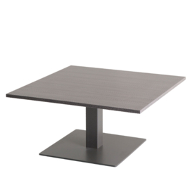 Pipe lounge tafel vierkant 80cm, hoogte 42cm