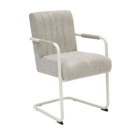 Vergaderstoel ISA met WIT buisframe - Kick Collection