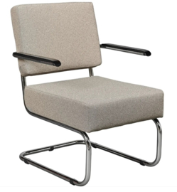 Fauteuil 4415 met armleggers en kunstleder bekleding