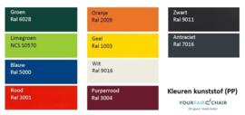 Barkruk modellen 6642  6630  6640 (67, 76 of 80 cm zithoogte)