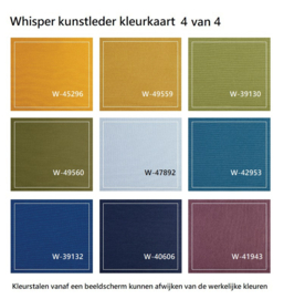 Whisper kunstleder stofgroep 2