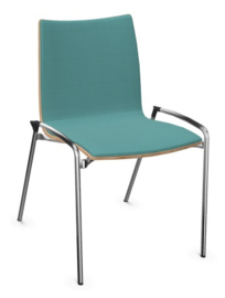 Casala Lynx II - 2592/00 houten schaal voorzijde gestoffeerd