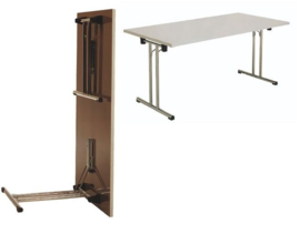 Klaptafel SC150, hoogte 75 cm met blad