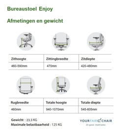 ENJOY bureaustoel