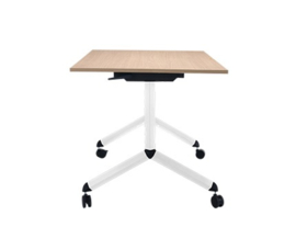 Verrijdbare klaptafel SC158, hoogte 75,5 cm compleet met blad