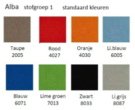 Wachtbank model 8832   2-zits volledig bekleed