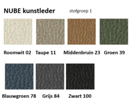 Wachtbank model 8832   2-zits volledig bekleed