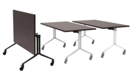 Verrijdbare klaptafel SC157, hoogte 72,5 cm compleet met blad