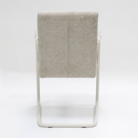 Vergaderstoel ISA met WIT buisframe - Kick Collection