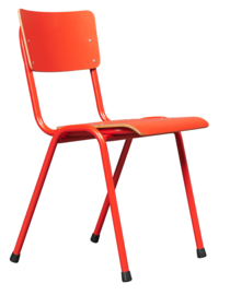 Kantine stoel Pure Model 3390 met frame in kleur CPL zitting/rug