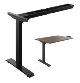 Aanbouwtafel L/R bij Rosso bureau 65-130cm
