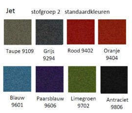 Wachtbank model 8832   2-zits volledig bekleed