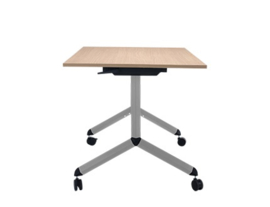 Verrijdbare klaptafel SC158, hoogte 75,5 cm compleet met blad