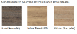Ovale / Ellips vormige tafel 220 x 110cm