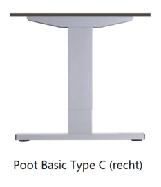 Huislijn Basic bureau LINKS of RECHTS Cad/Cam 200x80/160x80cm