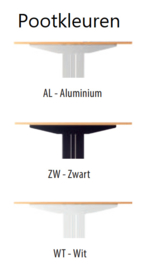 Huislijn Basic bureau 200x90cm met aanbouw 46x80cm (en andere maten)