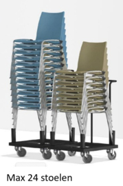 Casala Lynx II - 2592/00 houten schaal voorzijde gestoffeerd