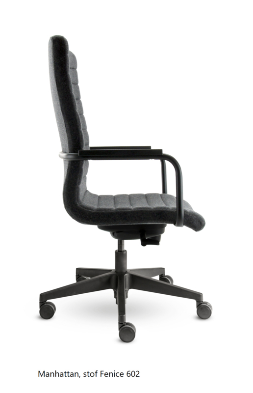Manhattan met wielen | Bureaustoelen Design | YourFairChair: voor comfortabele stoelen en kantoormeubilair