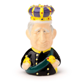 Koning Charles III Peper- en Zoutstel