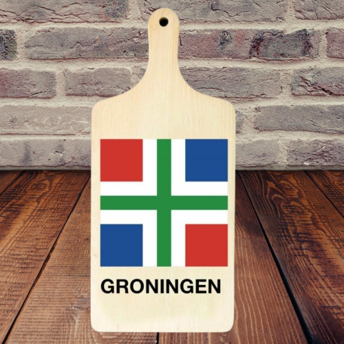 Snijplank Groninger vlag