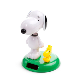 Paenuts Snoopy & Woodstock solar figuur
