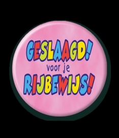 Geslaagd! voor je rijbewijs!