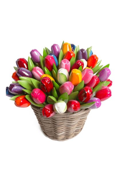 Houten tulpen
