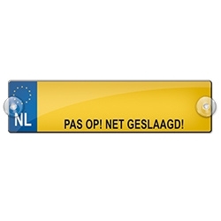 PAS OP! NET GESLAAGD (Breedte 7 cm Lengte 26 cm)