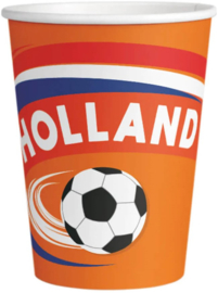 Papieren bekertjes 8st Holland