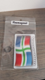 Flexmagneet Groninger vlag