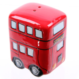 Peper en zoutstel dubbeldekker  bus