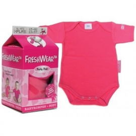 Romper in melkpak roze