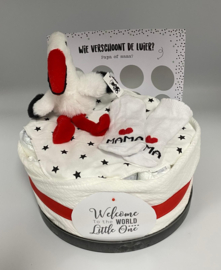 Luiertaart ooievaar