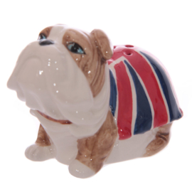 Peper en zoutstel Britse vlag bulldog