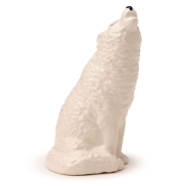 Witte Wolf Keramiek Peper- en Zoutstel