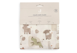 Hydrofiel Monddoekje 31x31cm - Barn Buddies - 3 Stuks