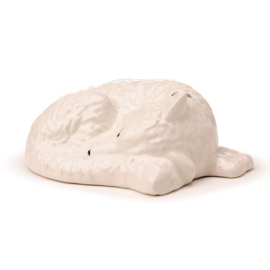 Witte Wolf Keramiek Peper- en Zoutstel