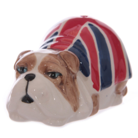 Peper en zoutstel Britse vlag bulldog