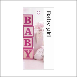 Cadeaukaartje Baby girl