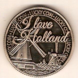 Geluksmunt I love Holland molen