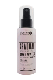 SiennaX - Gradual Untinted Self Tan Rose Water