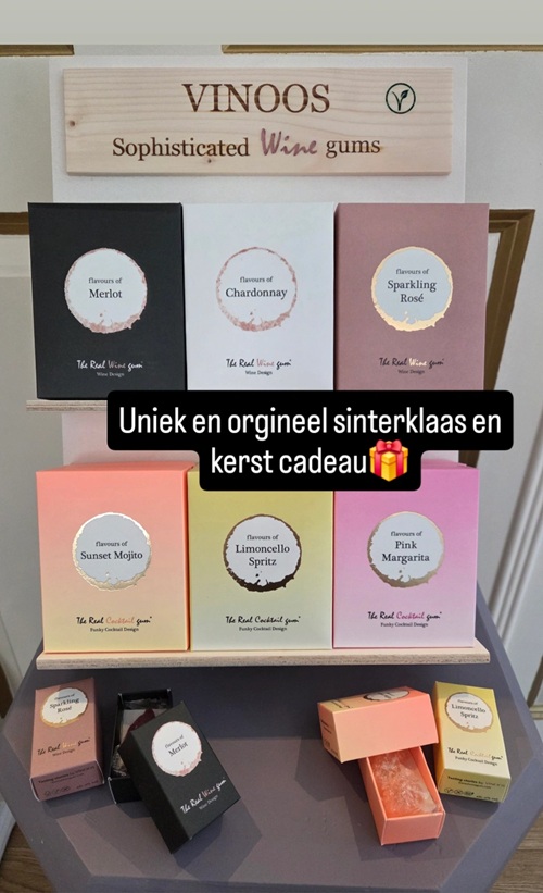 Vinoos - Orgineel sinterklaas en kerst cadeau 