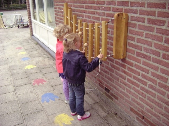 xylofoon hout wandmontage deze xylofoon is van robinia gemaakt en