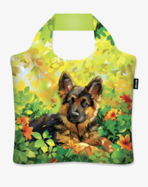 Ecozz shopper Puppy in the garden, L. Hanes