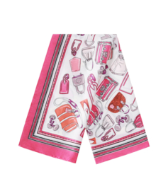 Sjaal Pink luggage7