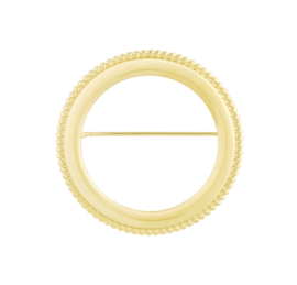 Broche cirkel goud