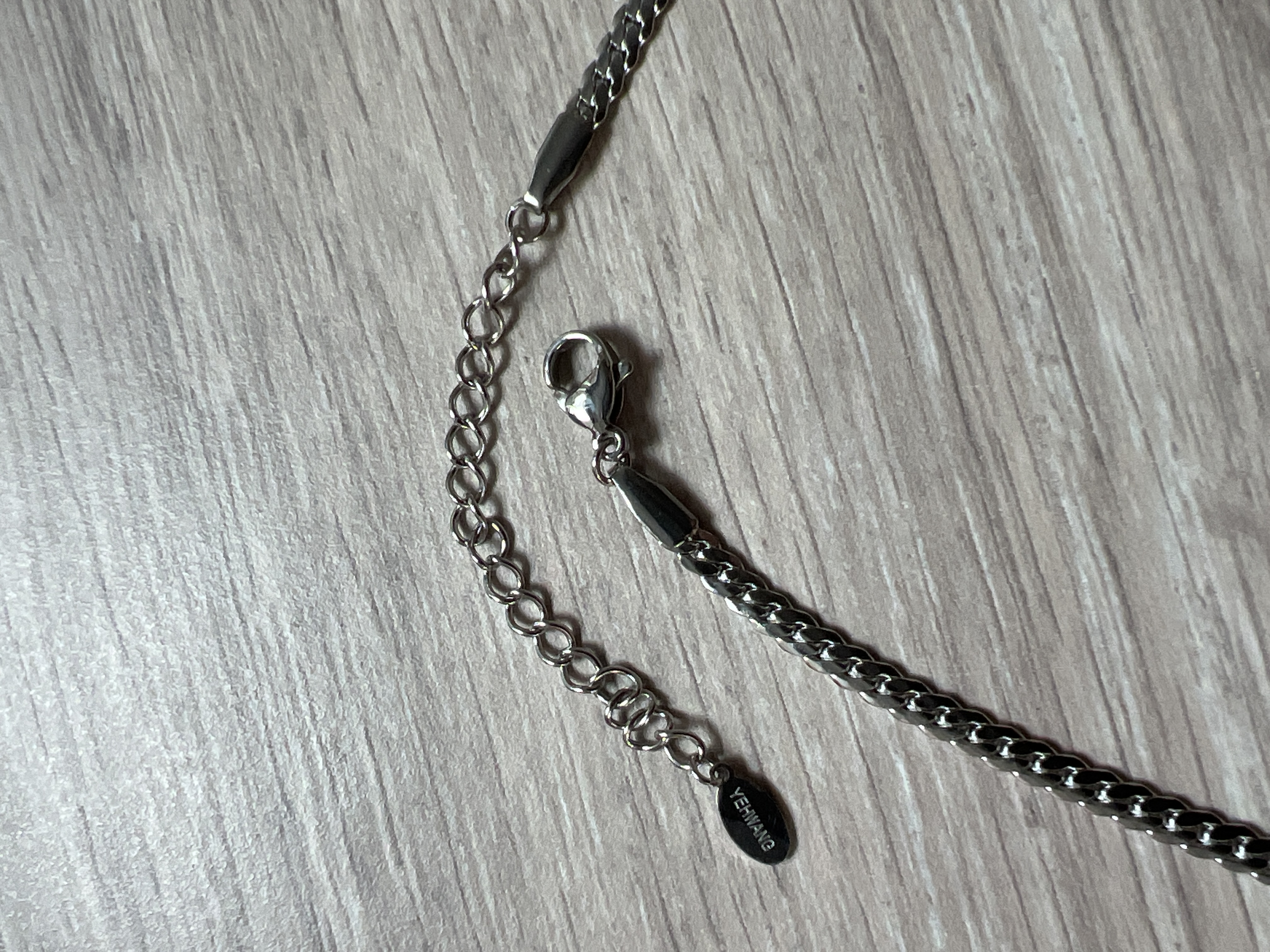 Ketting Yehwang Circles zilverkleur