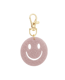 Smile tashanger/sleutelhanger Licht roze